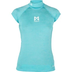 Womens Cube Short Sleeve Rash Vest