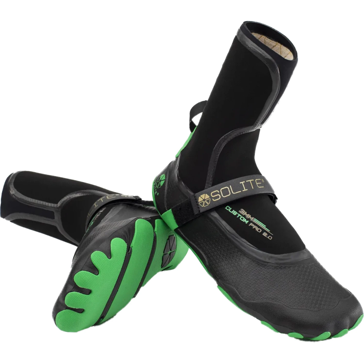 Custom Pro 2.0 3mm Wetsuit Boots 1 Custom Pro 2.0 3mm Wetsuit Boots