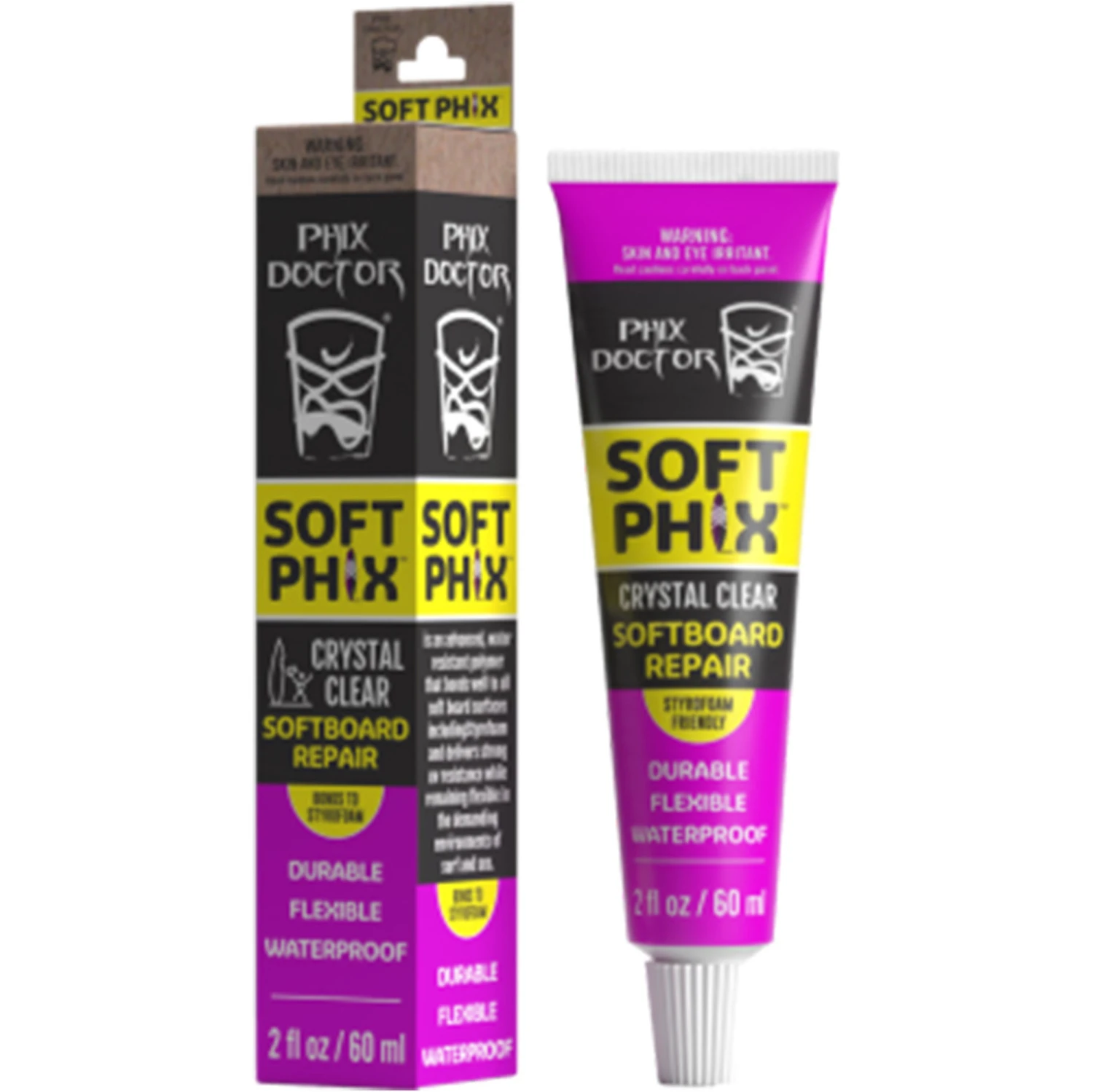 Soft Phix Softboard Repair Kit 2oz 1 Soft Phix Softboard Repair Kit 2oz