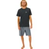 Rip Curl Mens Search Series Short Sleeve Rash Vest
