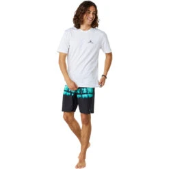 Rip Curl Mens Search Series Short Sleeve UV Tee Shirt -Deep Wetsuit 202320Rip20Curl20Mens20Search20Series20Short20Sleeve20UV20Tee20Shirt2012XMRV20 20White20front202.2000x2000
