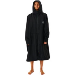 Rip Curl Surf Series Hooded Changing Robe / Poncho -Deep Wetsuit 202320Rip20Curl20Mens20Surf20Series20Hooded20Changing20Robe20Poncho20005MTO20 20Black20front.2000x2000