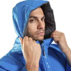 Gul Evorobe Changing Robe -Deep Wetsuit 32266 202220GUL20Evorobe20Changing20Robe20AC0128 B620 20Blue20Grey20Close20Up20Front.2000x2000