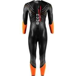 HUUB Mens Araya Wetsuit -Deep Wetsuit 40745 202220Huub20Mens20Araya20Wetsuit20ARAYA20 20Black20Orange20back.2000x2000
