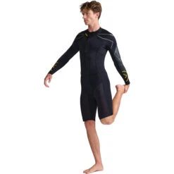 2XU Mens Propel Swim Run Wetsuit -Deep Wetsuit 42255 2023202XU20Mens20Propel20Swim20Run20Triathlon20Wetsuit20MW5479c20 20Black20Ambition20New20Front.2000x2000