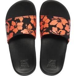 Reef Kids One Slider Flip Flops -Deep Wetsuit 42628 CJ2063 KIDS20ONE20SLIDE HIBISCUS20CORAL T.2000x2000