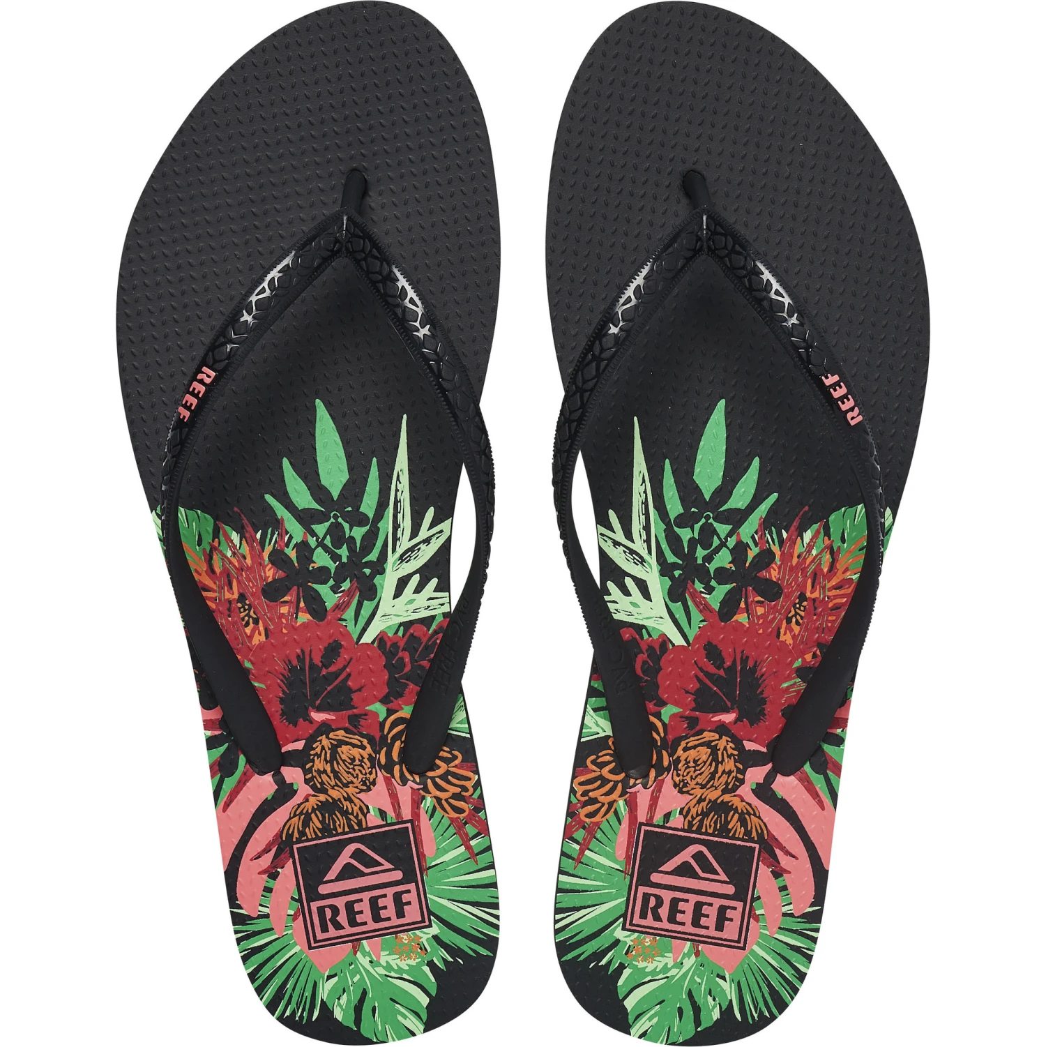 Reef Womens Seaside Prints Flip Flops 2 Reef Womens Seaside Prints Flip Flops - Image 2