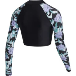 Deep Wetsuit -Deep Wetsuit 43094 202320Mystic20Womens20Jayde20Long20Sleeve20Crop20Rash20Vest2035001.23015820 20Black back.2000x2000