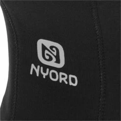 Furno Warm 3mm Wetsuit Hood -Deep Wetsuit 43417 202320Nyord20Furno203mm20Wetsuit20Gloves20NYUGL3M0120 20Black20Close20Up20Logo20Zoomed.2000x2000