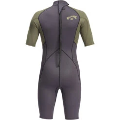 Billabong Mens Intruder 2/2mm Back Zip Shorty Wetsuit -Deep Wetsuit 43532 abyw500116 billabongv aqk bck1.2000x2000