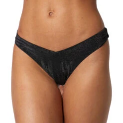Mystic Womens Bruna Bikini Bottom -Deep Wetsuit 43925 202320Mystic20Womens20Bruna20Bikini20Bottom2035109.23028420 20Black2020Glitter20Close20Up.2000x2000