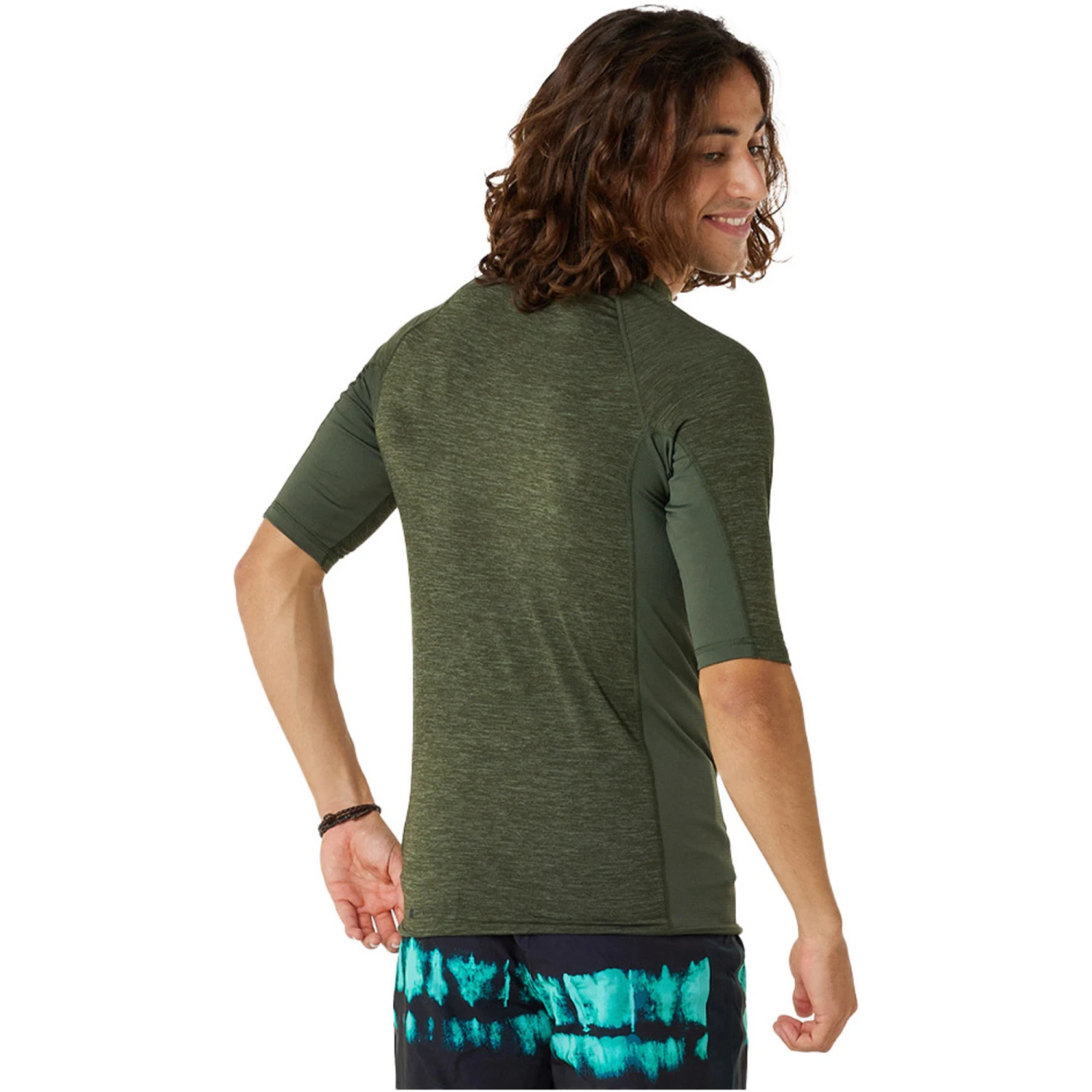 Rip Curl Mens Dawn Patrol UPF Performance Short Sleeve Rash Vest 2 Rip Curl Mens Dawn Patrol UPF Performance Short Sleeve Rash Vest - Image 2