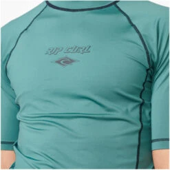 Rip Curl Mens Fade Out UPF Performance Short Sleeve Rash Vest -Deep Wetsuit 44686 202320Rip20Curl20Mens20Fade20Out20UPF20Performance20Short20Sleeve20Rash20Vest20145MRV20 20Washed20Green203.2000x2000