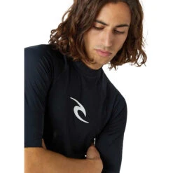 Rip Curl Mens Waves UPF Performance Short Sleeve Rash Vest 11 Rip Curl Mens Waves UPF Performance Short Sleeve Rash Vest -Deep Wetsuit 44715 202320Rip20Curl20Mens20Waves20UPF20Performance20Short20Sleeve20Rash20Vest20142MRV20 20Black206.2000x2000
