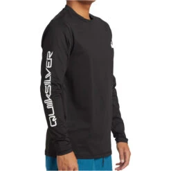 Quiksilver Mens Omni Session Long Sleeve UPF 50 Surf T-Shirt 8 Quiksilver Mens Omni Session Long Sleeve UPF 50 Surf T-Shirt -Deep Wetsuit 45624 202320Quiksilver20Mens20Omni20Session20Long20Sleeve20UPF205020Surf20T Shirt20EQYWR0334920 20Black20side202.2000x2000