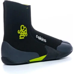 Junior Legend 5mm Zipped Round Toe Wetsuit Boots -Deep Wetsuit 45721 202320C Skins20Junior20Legend205mm20Zipped20Neoprene20Wetsuit20Boots20C BOLE5JZ20 20Black2020Flash20Green2020Charcoal203.2000x2000