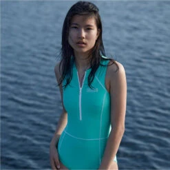Womens One Piece Front Zip Swimsuit -Deep Wetsuit 45831 202320Wallien20Womens20One20Piece20Front20Zip20Swimsuit2010200320 20Aquamarine20a2.2000x2000