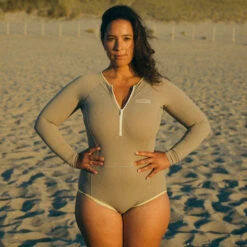 Womens One Piece Long Sleeve Front Zip Swimsuit -Deep Wetsuit 45836 One20Piece20Long20Sleeve20Swimsuit20Moon204.2000x2000