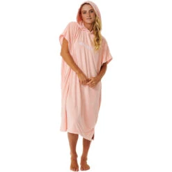 Rip Curl Womens Classic Surf Hooded Towel Changing Robe / Poncho -Deep Wetsuit 45870 202320Rip20Curl20Womens20Classic20Surf20Hooded20Towel20Changing20Robe2020Poncho2000ZWTO20 20Peach202.2000x2000