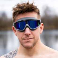 HUUB Ryft Open Water Swim Mask Goggles / Matt Black -Deep Wetsuit 45880 202320Huub20Ryft20Open20Water20Swim20Mask20Goggles20A2 RYFT20 20Cool20Grey20Mat20Black20Dark20Smoke20Multi20Mirror204a.2000x2000