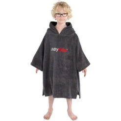 Junior Organic Cotton Hooded Towel Change Robe -Deep Wetsuit Dryrobe Kids Organic Cotton Towel Robe Slate Grey.2000x2000.2000x2000