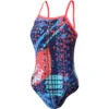 Zone3 Womens Aztec 2.0 Strap Back Swimsuit